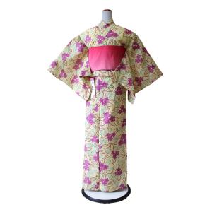 浴衣単品販売/平織り浴衣-No.081【仕立て上がり/フリーサイズ/綿１００％/風香】【YP100P】