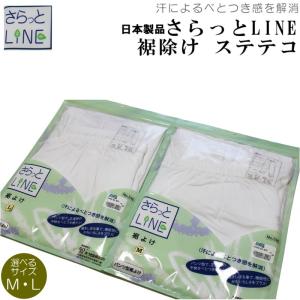さらっとLINE 裾除け ステテコ（ＭＬ各/あづま姿No.546/日本製