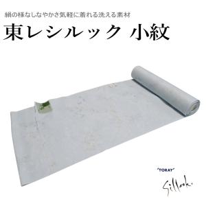 TORAY（東レ） 東レシルック 奏美 小紋柄反物-No.194【幸田美智子/地色
