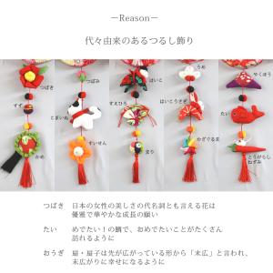 【台座付き】 つるし雛 つるし飾り 雛人形 コ...の詳細画像4