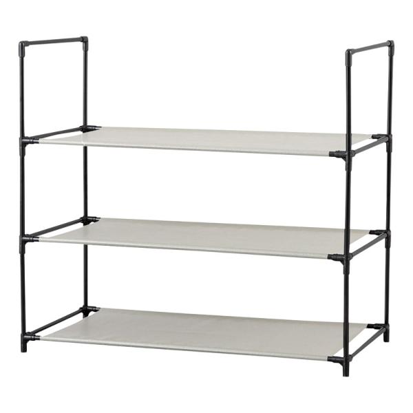 シューズ&amp;タオルラック三段 5101 K602-09818 収納