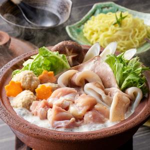 個食用 鶏白湯鍋 セット 1〜2人前×2 鶏白湯スープ 鍋 鍋セット｜wagamachi-tokusan