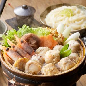 個食用 海鮮つみれ鍋 セット 1〜2人前×3 海鮮 つゆ スープ 素 鍋 鍋セット｜wagamachi-tokusan