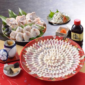 関とら本店 ふく料理フルコース 刺身160g 皮 ふぐちり200g ヒレ フグ ふぐ刺し ふぐ刺身｜wagamachi-tokusan