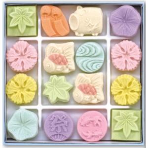 夏限定の干菓子 和三盆糖【夏風流】和菓子 東京お土産,手土産　和プチギフト　ギフト プレゼント　贈り物