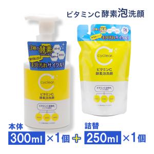ビューア 酵素洗顔料 泡タイプ ビタミンC誘導体 酵素泡洗顔 本体300ml