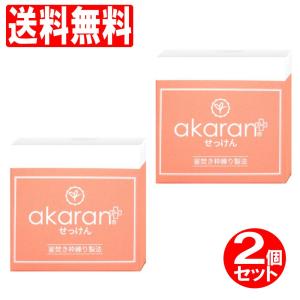 石鹸 枠練 メディカルソープ アカラン 100g 2個セット 医薬部外品｜wagonsale-kanahashi