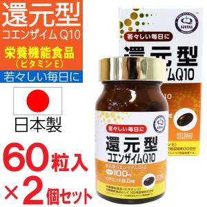リケン 還元型コエンザイムQ10【60粒×2個セット】還元型...