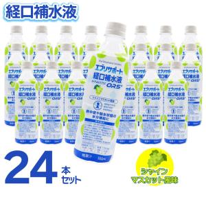 経口補水液 ORS+ シャインマスカット風味 介護 スポーツ ドリンク エブリサポート 500ml ×24本セット 清涼飲料水 爆買｜わごんせる金橋