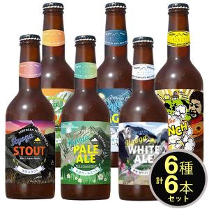 ビール クラフトビール ギフト 母の日 父の日 お歳暮 お中元 6種 6本セット 詰め合わせ 飲み比べ 北アルプスブルワリー