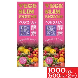 ベジスリム酵素 原液タイプ 500ml タモン ２本セット｜wagonsale