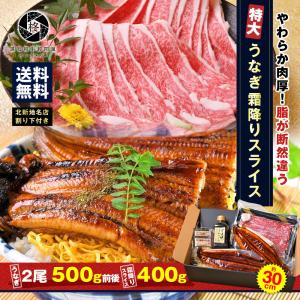 ギフト 和牛 鰻 セット特大 うなぎ 蒲焼き 2...の商品画像
