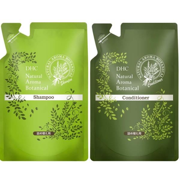 DHC ナチュラルアロマ ボタニカル 詰め替え用 (シャンプー・トリートメント) 2袋セット
