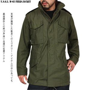 ミリタリージャケット 実物新品 米軍G.I. M-65ジャケットオリーブ【Sx】