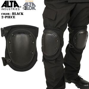 ALTA アルタ FLEX タクティカルニーパッド AltaLok BLACK プロテクター