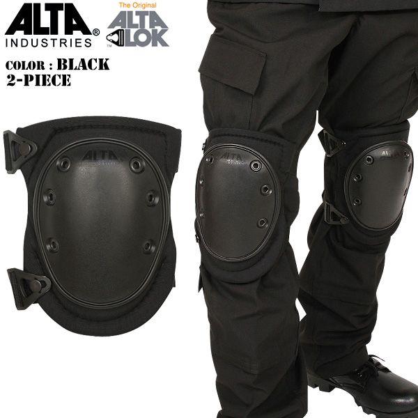 ALTA アルタ FLEX タクティカルニーパッド AltaLok BLACK【50413.00】 ...