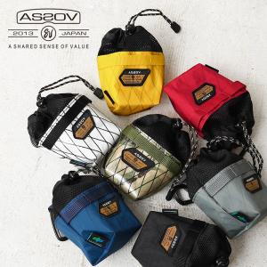 AS2OV アッソブ 992201 MULTI POUCH X-PAC セイルクロス マルチポーチ