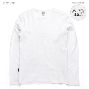 AVIREX アビレックス Tシャツ 長袖 ヘ...の詳細画像5