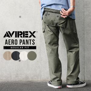 AVIREX アビレックス 6166112 AERO PANTS エアロ カーゴパンツ レギュラーフィット メンズ M-44 モンキーパンツ カーゴパンツ【クーポン対象外】【T】｜ミリタリーショップWAIPER