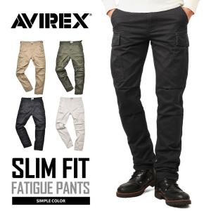 ポイント10倍！AVIREX アビレックス 6166122 ファティーグ カーゴパンツ スリムフィット レディース ミリタリー タイト 送料無料【クーポン対象外】【T】