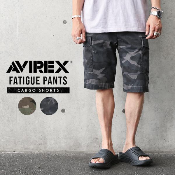 AVIREX アビレックス 6126131 FATIGUE SHORTS ファティーグ ショートパン...
