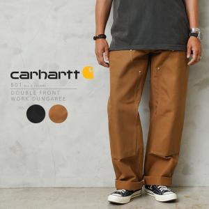 Carhartt カーハート B01 DOUBLE FRONT WORK DUNGAREE ダブル フロント ワーク ダンガリー ペインターパンツ MADE IN USA メンズ ワークパンツ【T】