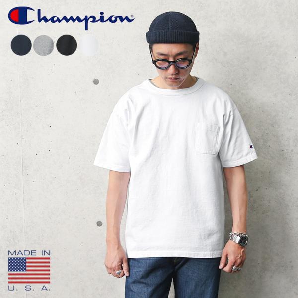 Champion チャンピオン T1011 ポケットTシャツ MADE IN USA C5-B303...