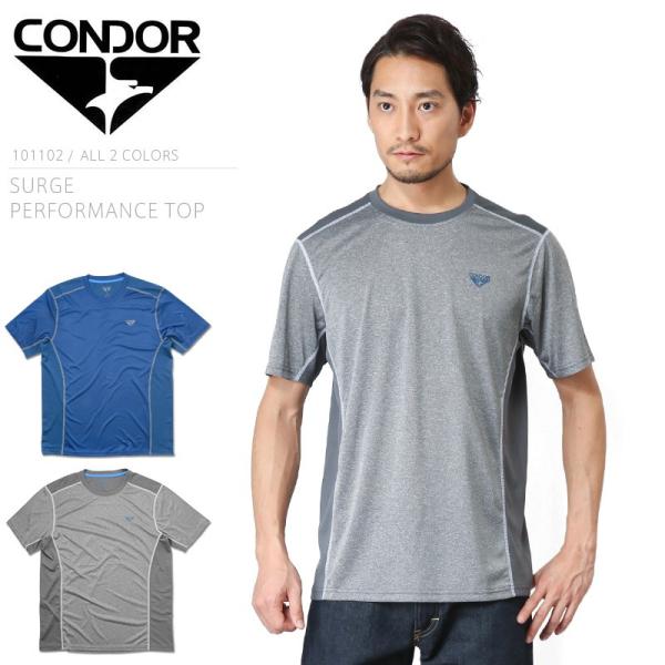 CONDOR コンドル 101102 SURGE PERFORMANCE TOP Tシャツ メンズ ...