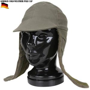 実物  ドイツ軍コールドウェザーパイルキャップ メンズ