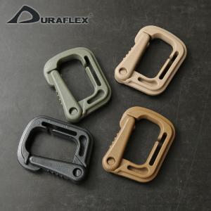 DURAFLEX デュラフレックス カラビナ ミニ MOLLE対応 ミリタリー アウトドア キャンプ【T】