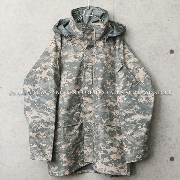 実物 新品 デッドストック 米軍 ECWCS 2nd Gen GORE-TEX パーカ ACU（UC...