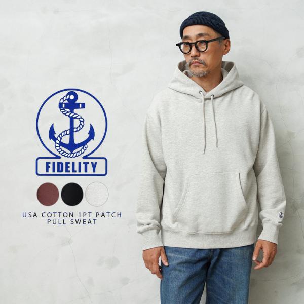 FIDELITY フィデリティ C-25775015 USA COTTON 1pt PATCH PU...