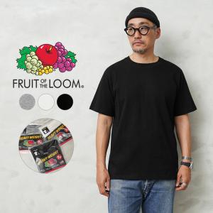 FRUIT OF THE LOOM フルーツオブザルーム 14668900 ヘビーオンス S/S パック クルーネック Tシャツ メンズ レディース カットソー 無地  アメカジ ブランド【T】｜waiper