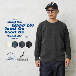 GOOD ON（グッドオン） Good On GOBW-101IS ラグラン クルーネック