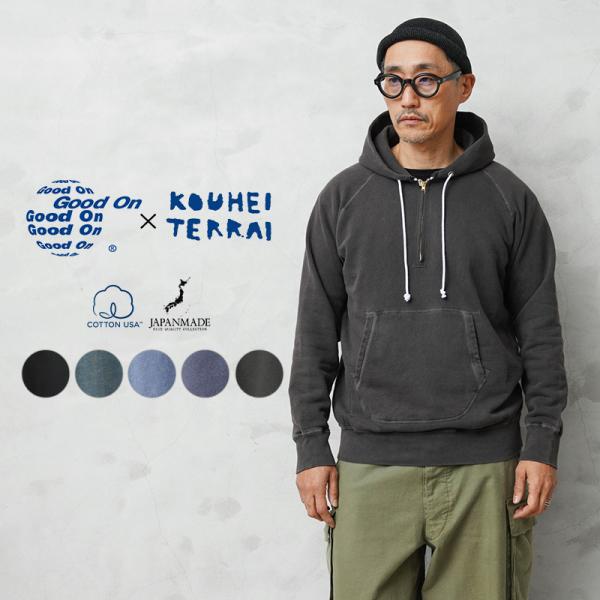 Good On×KOUHEI TERRAI KTER2605 タロンジップ リメイク ハーフジップ ...