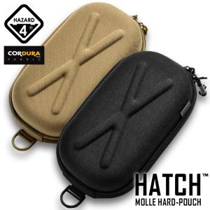 HAZARD4 ハザード4 HATCH MOLLE HARD-POUCH（ハッチ モール ハードポーチ） BLACK/COYOTE メンズ ミリタリーバッグ モールシステム MOLLE ブランド【T】｜waiper