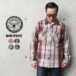 HOUSTON ヒューストン 40764 チェック ビエラシャツ メンズ レディース ネルシャツ フランネルシャツ ワークシャツ アメカジ ブランド 2020 秋 冬 新作