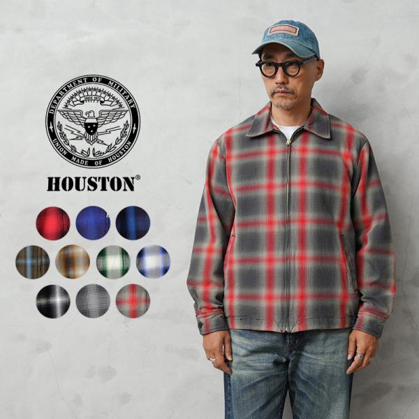 HOUSTON ヒューストン 51615 OMBRE CHECK VIYELLA HARRINGTO...