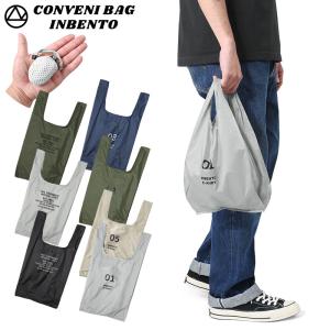 2点以上で送料無料！CONVENI BAG INBENTO（コンビニバッグ インベント）SMALL エコバッグ ユニセックス レジ コンビニバッグ【クーポン対象外】【T】｜ミリタリーショップWAIPER