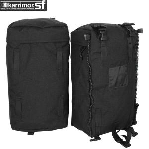 karrimor SF カリマーSF PLCE Side pockets pair BLACK ブラック ミリタリーポーチ プレデター45 セイバー オプション リュック【Sx】【T】