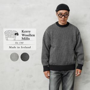 Kerrywoollenmills（ケリーウーレンミルズ） バーズアイ クルーネック