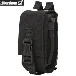 karrimor SF カリマーSF Single Ammo Pouch BLACK ブラック ミリタリーポーチ プレデター45 オプション リュック【Sx】【T】｜waiper