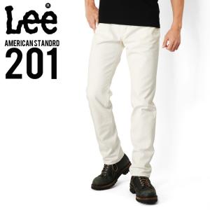 Lee リー AMERICAN STANDRD 201ストレートツイルパンツ ホワイト(18) メンズ ワークパンツ 長ズボン ゆったり アメカジ ブランド【クーポン対象外】【T】
