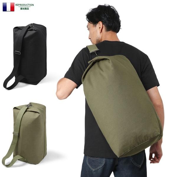 新品 フランス軍 ダッフルバッグ MEDIUM メンズ ミリタリー 肩掛け ショルダー 大容量 旅行...