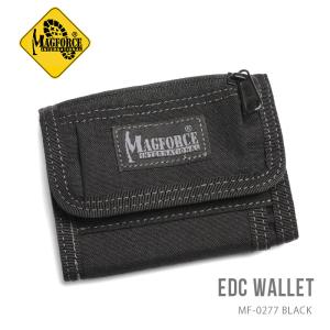 MAGFORCE マグフォース MF-0277 EDC Card Wallet カードウォレット BLACK メンズ 財布 サイフ 二つ折り ナイロン