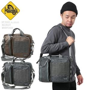 MAGFORCE マグフォース MF-0343 Recruit Briefcase ショルダーバッグ ミリタリーバッグ ブリーフケース ビジネスバッグ 通勤 通学 撥水 ブランド 新作