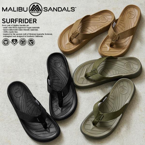 MALIBU SANDALS マリブサンダルズ MS08 SURFRIDER サーフライダー トング...