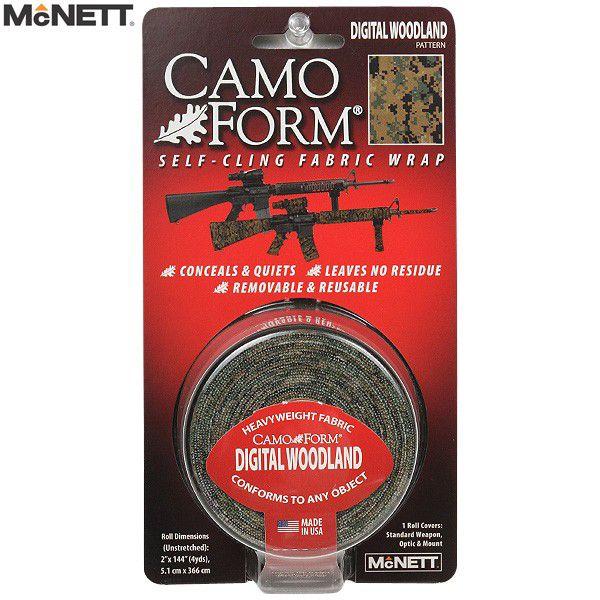 ミリタリーアイテム McNETT Camo Form DIGITAL WOODLAND デジタルウッ...