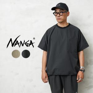 NANGA ナンガ NW2411-1E904-A DotAir COMFY TEE ドットエア コンフィー Tシャツ アウトドア テック系 ゴープコア ブランド【Sx】【T】｜waiper