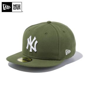 【メーカー取次】 NEW ERA ニューエラ 59FIFTY MLB ニューヨーク・ヤンキース ライフルグリーンXホワイト 13562235 キャップ ブランド【クーポン対象外】【T】｜waiper